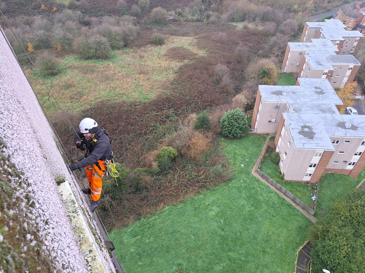 High Rise Safety Surveys using Rope Access Dudley - Complete Access